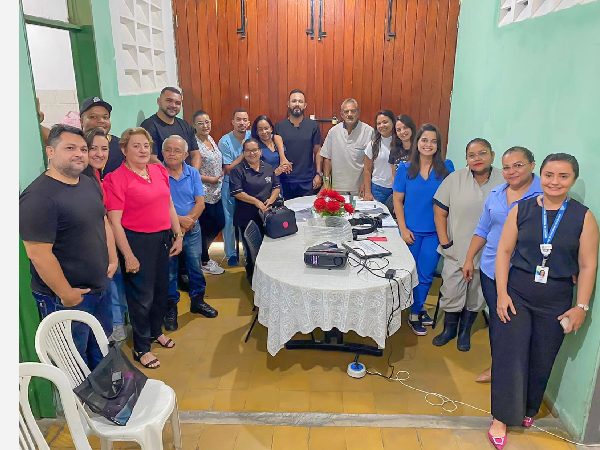 Saúde de Itaitinga realiza capacitação de profissinonais que atuam em unidade prisional